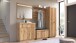 Garderobenpaneel >DELAMAR< in Coast Evoke Eiche Dekor - 88,2x86,5x28 (BxHxT)