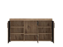 Sideboard >GRANO< in Viking Eiche Dekor -...