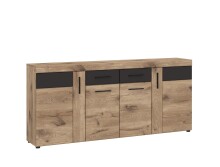 Sideboard >GRANO< in Viking Eiche Dekor -...