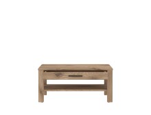 Couchtisch >GRANO< in Viking Eiche Dekor - 100x45,6x75 (BxHxT)