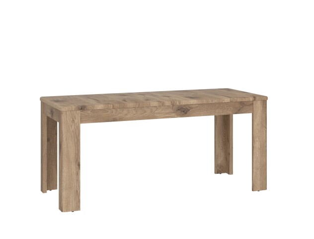 Kulissentisch >GRANO< ausziehbar in Viking Eiche Dekor - 160(200)x75,5x90 (BxHxT)