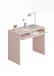 Jugendzimmer-Set >NUBE< in Alpen-Weiß / Grau / Rosa - 199x65x96 (BxHxT)