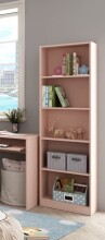 Jugendzimmer-Set >i-JOY< in Rosa - 52x180x25 (BxHxT)