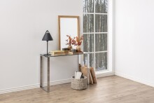 Glastisch >Katrine< in Klar, Glas - 110x76x40cm...