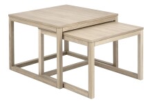 Couchtisch >Cornus< in Eiche weiss pigmentiert -...