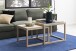 Couchtisch >Cornus< in Eiche weiss pigmentiert - 70x50x70cm (BxHxT)