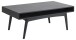 Couchtisch >Marte< in schwarz - 130x50x70cm (BxHxT)