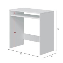 Jugendzimmer-Set >Ares Plus< in Alpen-Weiß / Basalt - 198x69x96 (BxHxT)