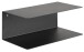 Wandregal >Joliet< (2er-Set) in schwarz, Stahl - 35x14x20cm (BxHxT)