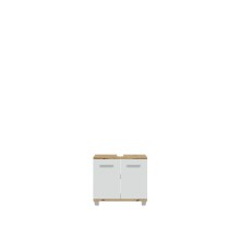 Badezimmer-Set >Veris< (5-teilig) in Artisan Eiche Dekor / secret grey