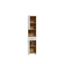 Badezimmer-Set >Veris< (5-teilig) in Artisan Eiche Dekor / secret grey