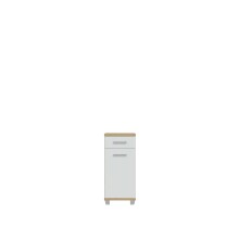 Badezimmer-Set >Veris< (5-teilig) in Artisan Eiche Dekor / secret grey