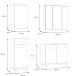 Badezimmer-Set >Veris< (4-teilig) in Artisan Eiche Dekor / secret grey