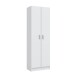 Mehrzweckschrank >Multipurpose< in Weiß - 59x180x37 (BxHxT)