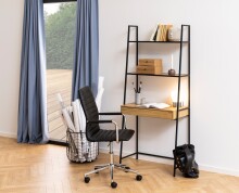 Regal-Schreibtisch >Seaford< in Wildeiche, MDF,...