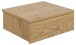 Nachttisch >Avignon< in Wildeiche, MDF - 37x13x32cm (BxHxT)