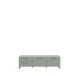 Lowboard >SILBA< in Salbei (grün), 2 Türen, 2 Schubladen - 164,6x48,6x41,1cm (BxHxT)