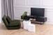 TV-Board >Angus< in schwarz, MDF, Stahl - 180x44,5x40cm (BxHxT)