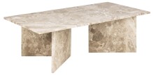 Couchtisch >Vega< in Braun, Marmor - 140x42x70cm...