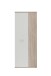 Mehrzweckschrank >NET106< mit Inneneinteilung, in Sonoma Eiche Dekor / Weiss  - 68,9x179,1x34,8cm (BxHxT)
