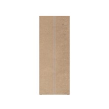 Schuhschrank >NET106< mit 5 Böden / 6 Fächern, in weiß - 68,9x179,1x34,8cm (BxHxT)