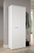 Schuhschrank >NET106< mit 5 Böden / 6 Fächern, in weiß - 68,9x179,1x34,8cm (BxHxT)