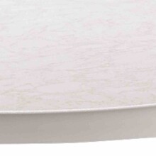 Gartentisch >133/< in weiß, Mecalit®-Pro, Stahl - 115x72x70cm (BxHxT)