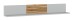 Wandboard >ALVERNO< in Asche/Coast Evoke Eiche Lamelle-Dekor - 160x24x20 (BxHxT)