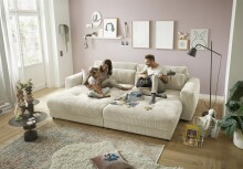 Big-Sofa >BARURA Loveseat< mit 4 Kissen, Bezug...