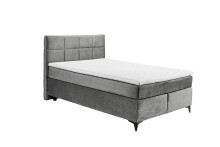 Boxspringbett >NAVARRA 140< 7-Zonen, 4cm Topper,...