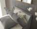 Boxspringbett >Valencia 120< 2x Bettkasten / Stauraum, inkl. Topper, Bezug graphite, Liegefläche 120x200cm - Stellmaß 123x105x240cm (BxHxT)