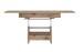 Couchtisch >CORTADO< ausziehbar bis 150cm, höhenverstellbar bis 72cm, in Viking Eiche Dekor - 110/150x56/72x65cm (BxHxT)