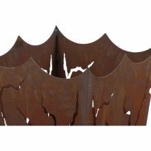 Feuerkorb >Mystic< in braun, Stahl - 40x64x40cm...