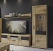 Wohnwand >Grano< (3-teilig) in Viking Eiche Dekor - 215x195x41 (BxHxT)