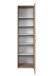 Garderobenschrank >Andy< 1 Tür, 5 Böden, in Sonoma Eiche Dekor - 50x187x34cm (BxHxT)