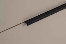 Sideboard >Arona< 2 Türen, 3 Schubladen, 4 Böden, in Sand / Schwarz - 135x90x38cm (BxHxT)