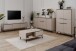 Lowboard >Arona< 3 Klappen, in Sand / Schwarz - 175x50x38cm (BxHxT)