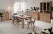 Buffet >Timber< Landhaus, 6 Türen, 3 Schubladen, in Glas /  Artisan Eiche Dekor - 120x200x40cm (BxHxT)