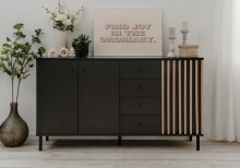 Sideboard >Monza< 2 Türen, 4 Schubladen, 2...