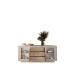Sideboard >Siena< 2 Türen, 3 Schübe, Cashmere / Cadiz Eiche Dekor - 180x80x50 (BxHxT)