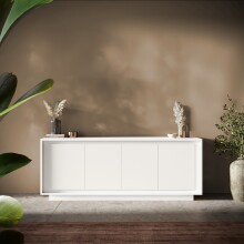 Sideboard >Siena< 4 Türen, Soft-Close, Weiss...