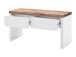Garderoben-Set >Lisa< (4-teilig) in weiss / Eiche - 185x193x38 (BxHxT)