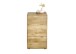 Kommode >KM-0662< 1 Schub, 1 Tür, 1 Boden, Wildeiche massiv natur - 51x89x40cm (BxHxT)