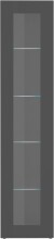 Vitrine >Benevent< in Anthrazit matt - 40x180x30cm...