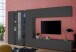 Anbauschrank >Benevent< in Anthrazit matt - 40x180x30cm (BxHxT)