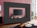Anbauschrank >Benevent< in Anthrazit matt - 40x180x30cm (BxHxT)