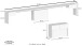Essbank >Pachino< in Ulme - 66/290x45x25cm (BxHxT)