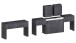 Essbank >Pachino< in Schiefer - 66/290x45x25cm (BxHxT)