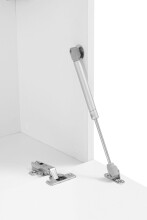 Wohnwand >Benevent< (7-teilig) in Weiß Hochglanz - 340x180x30 (BxHxT)