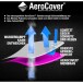 Gartenmöbel-Schutzhülle >AeroCover< in anthrazit - 220x70x110 (BxHxT)